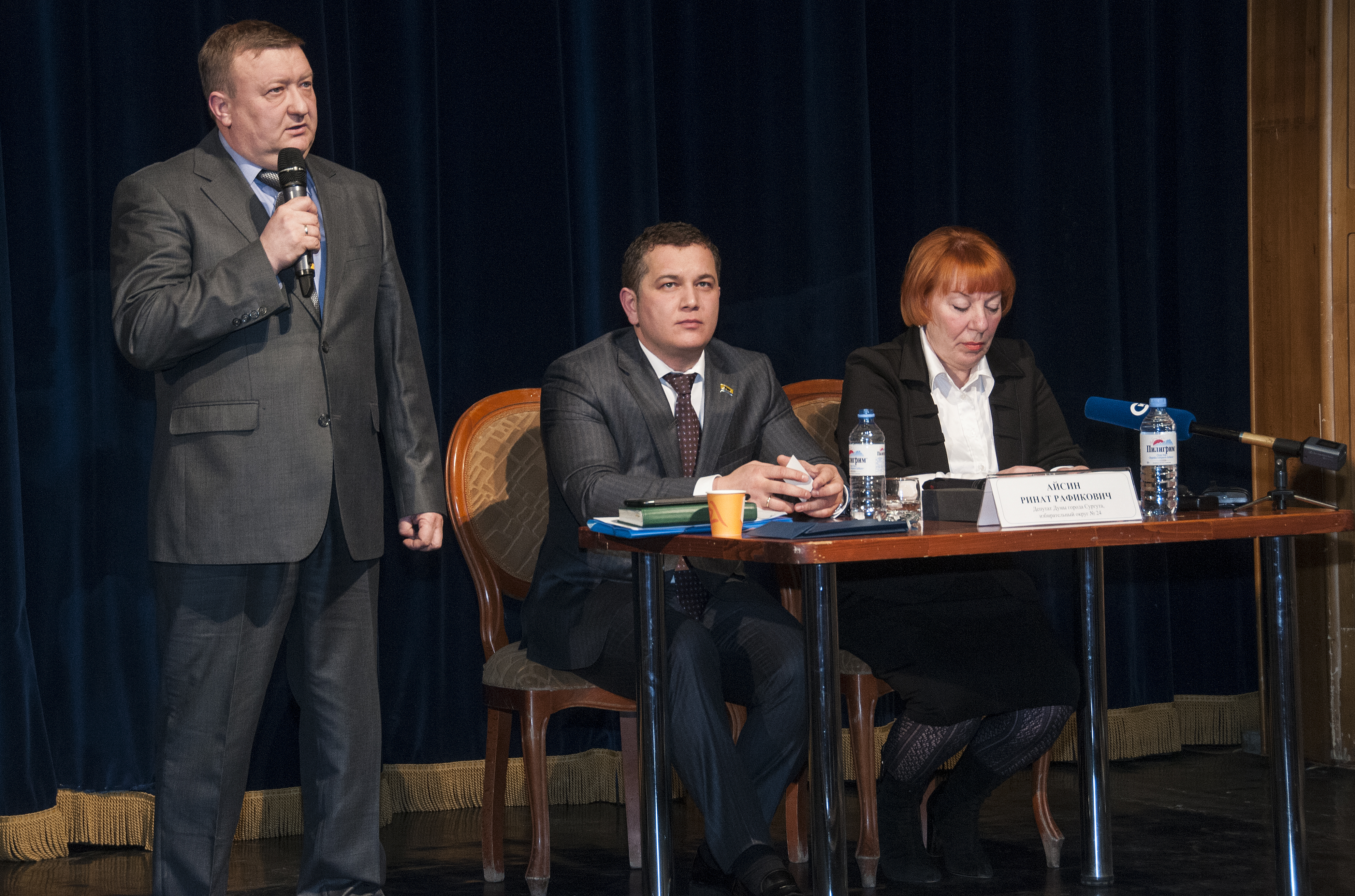 На встрече с депутатом