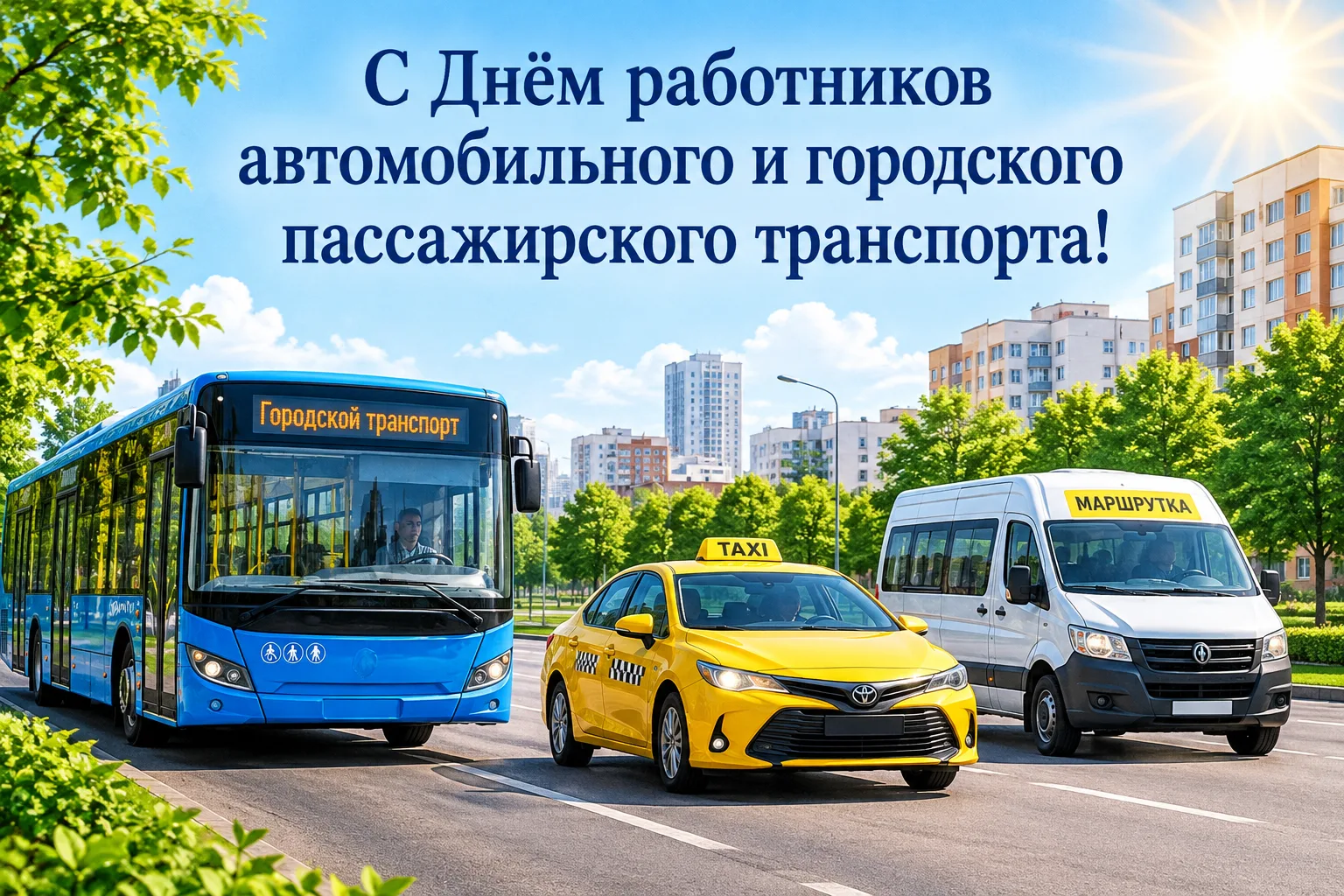 Поздравление с Днём автомобилиста